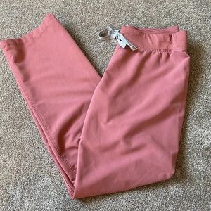 Pink figs scrub pants